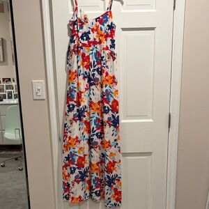 Parker Multicolor Floral Maxi Dress